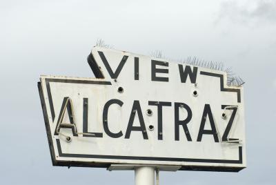 View Alcatraz Sign