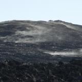 volcanic smoke hill