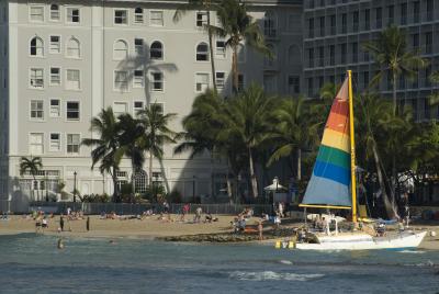 Waikiki sailing
