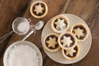 Traditional Christmas fruit mince pies