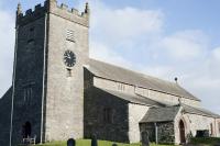 Stone church at Hawkshead