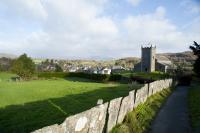 View of Hawkshead in the Cumbrian Lake District