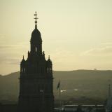 Glasgow City Hall silhouette