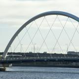 The Clyde Arc in Glasow, Scotland