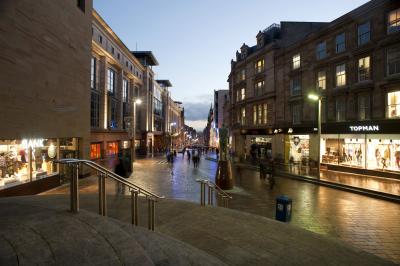 Buchanan Street in central Glasgow