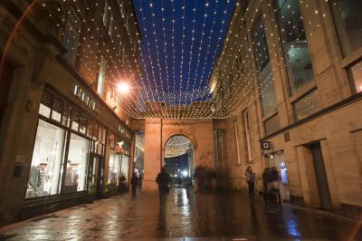 Entrance to Royal Exchange Square, Glasgow