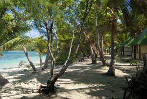 Fijian beachfront bures