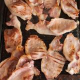 Rashers of delicious grilled bacon