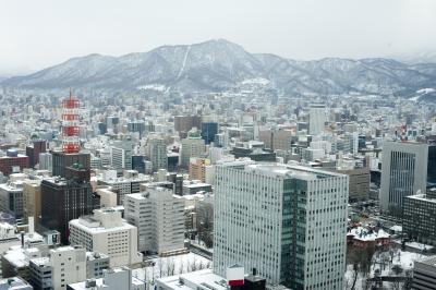 City of Sapporo as viewed from the JR Tower