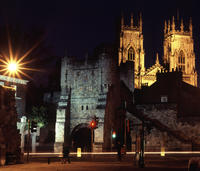 york at night