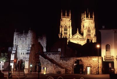 York by night