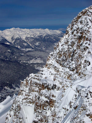 winter mountains france