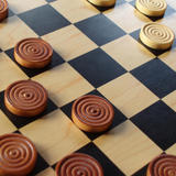 checkers game pieces