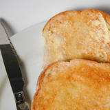 white toast