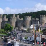 conway castle and docks