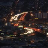 freeway at night