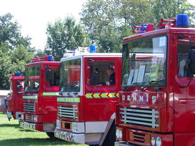 fire engines