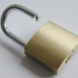unlocked padlock