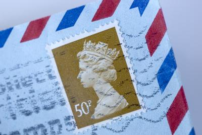 stamped envelope
