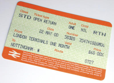 uk rail ticket