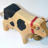 wooden cow