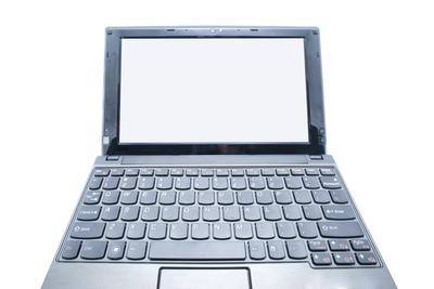 open netbook computer
