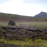 iceland country cairn