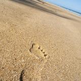 beach footprint
