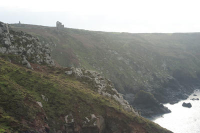 Cornish mining coastline