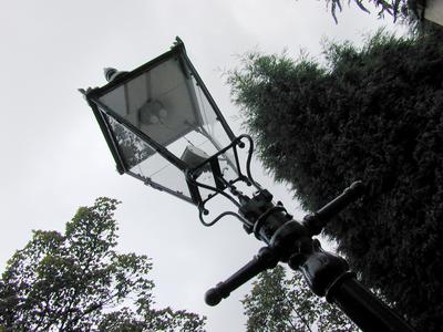old gas lamp