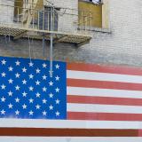 patriotic mural
